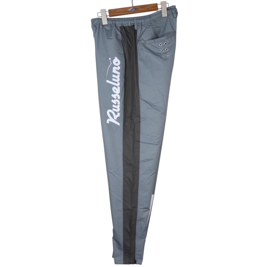 【size4】秋冬 ラッセルノ ゴルフ リップストップ サイドラインパンツ 灰