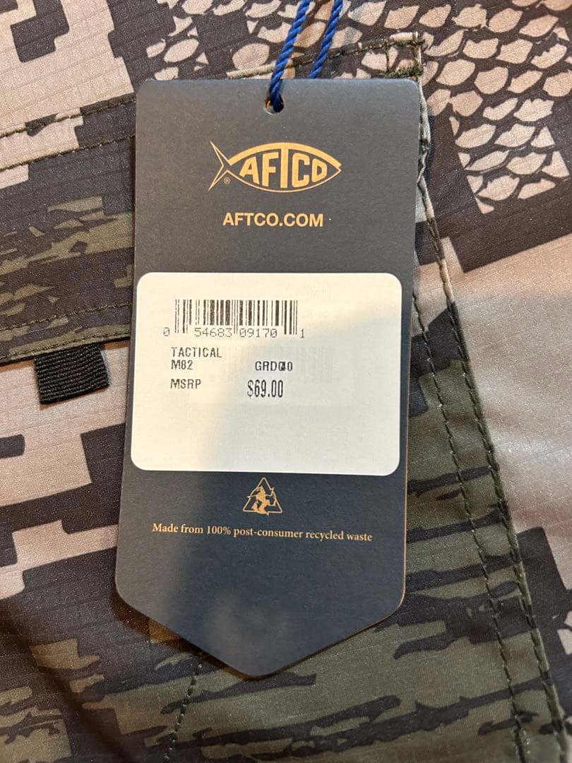 AFTCO タクティカル フィッシングショーツ 40