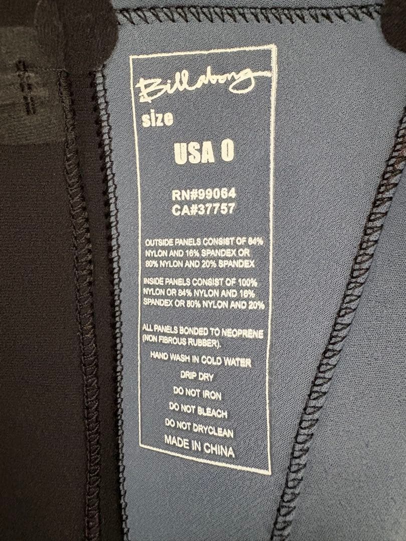 Billabong ビラボン　フルスーツ　レディース　ウェットスーツ　サーフィン