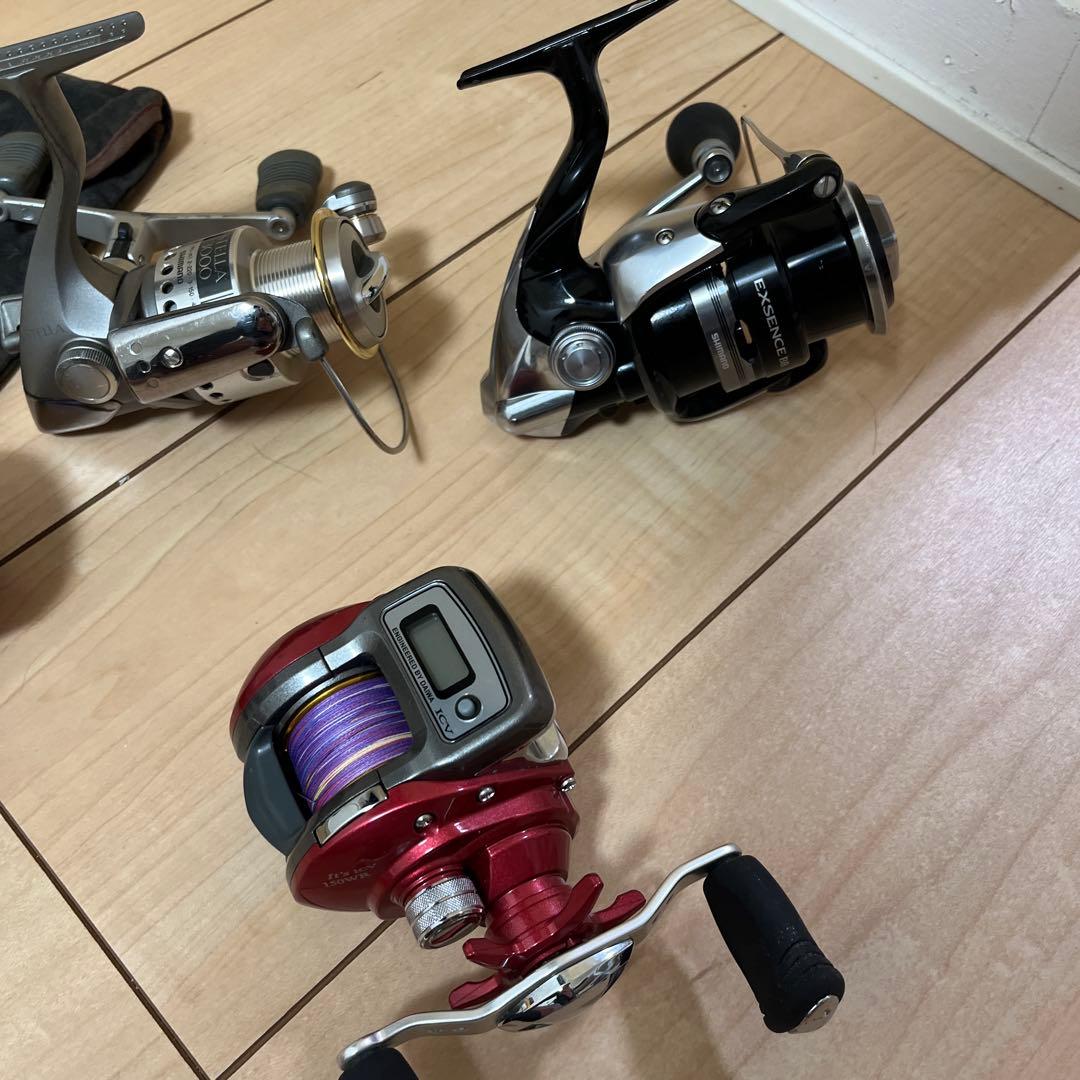 シマノ エクスセンス ダイワ icv150WR ステラ3000 CB-100