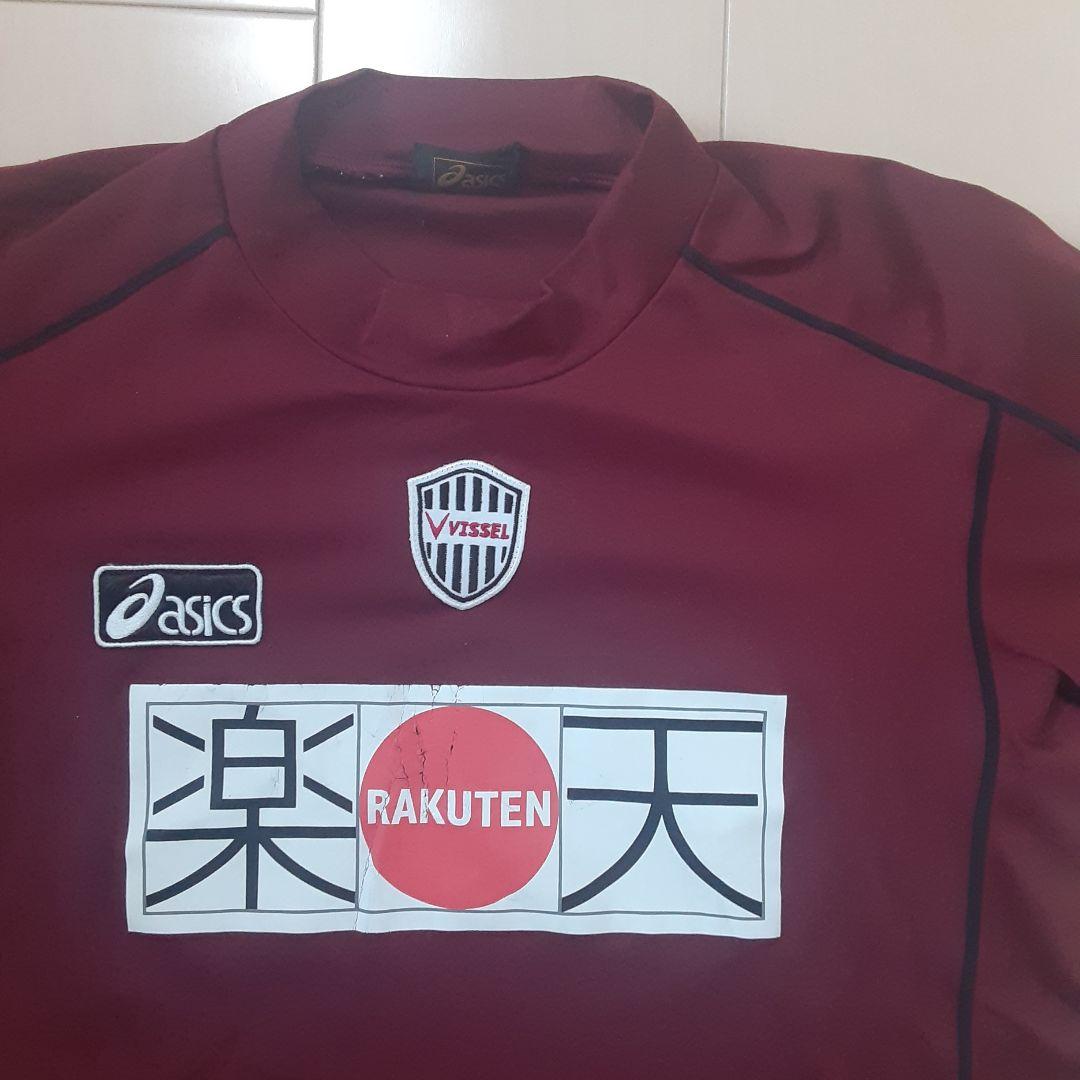 アシックスヴィッセル神戸ホームシャツOサイズ