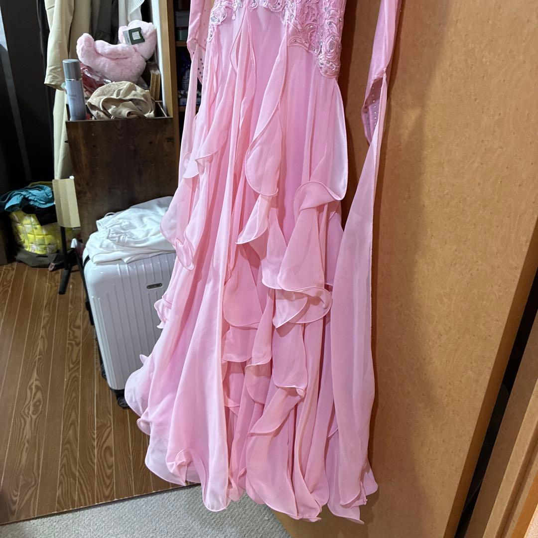 社交ダンス衣装ロングドレス競技用
