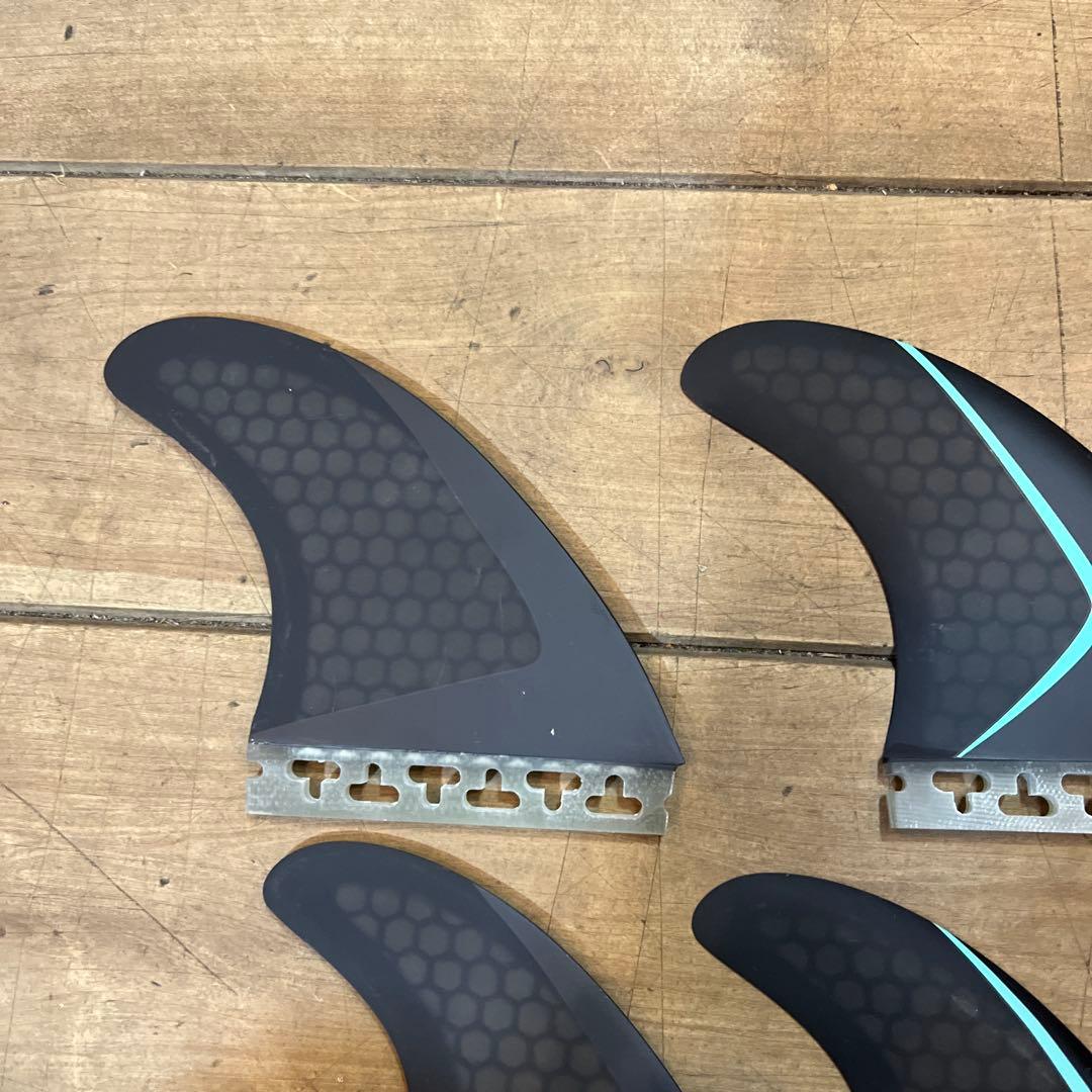 サーフィン・ボディボード TOOLS TLS STANDARD FIN QUAD FUTURE LARGE