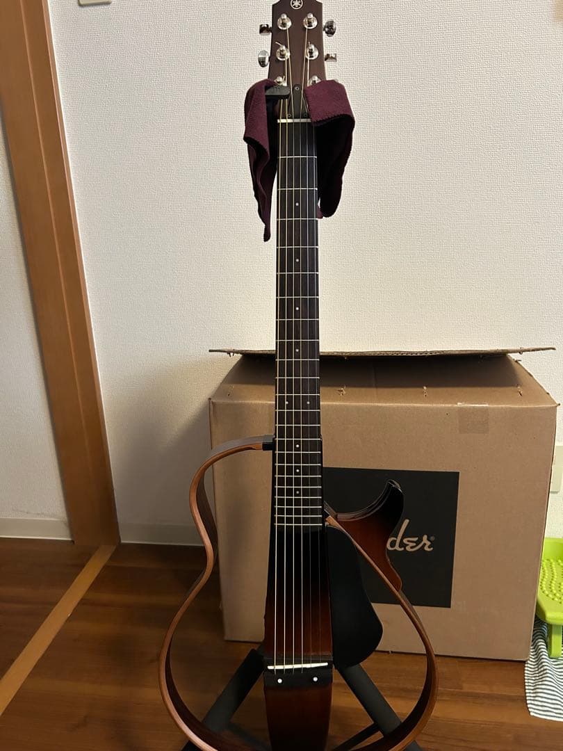 Yamaha サイレントアコースティックギター ブラウン