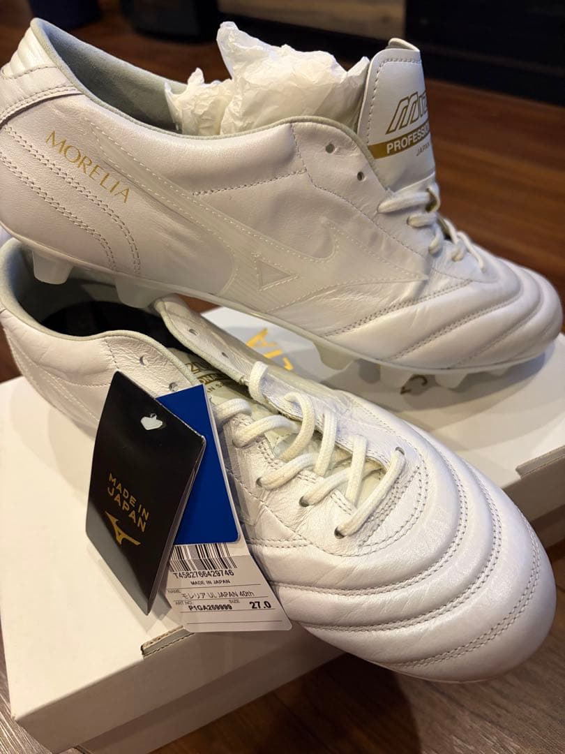 シューズ MIZUNO MORELIA UL JAPAN 40TH 27