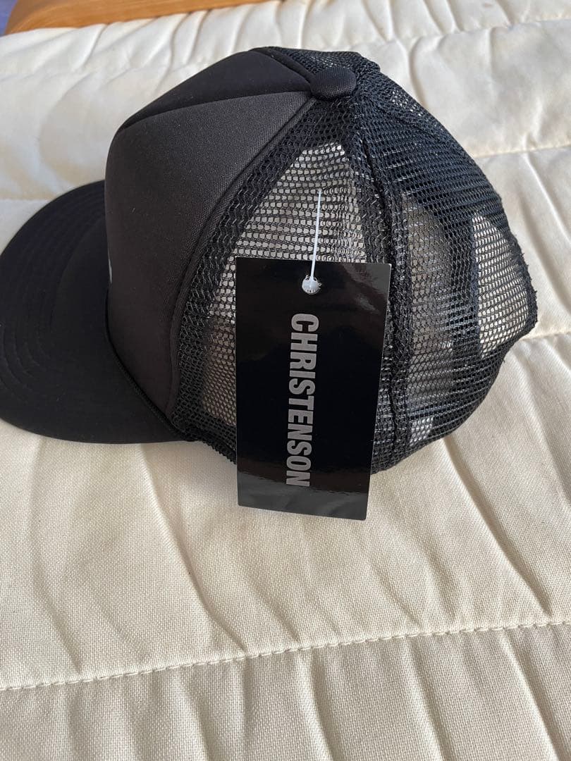 CHRISTENSON クリステンソン　キャップ　黒　フリーサイズ