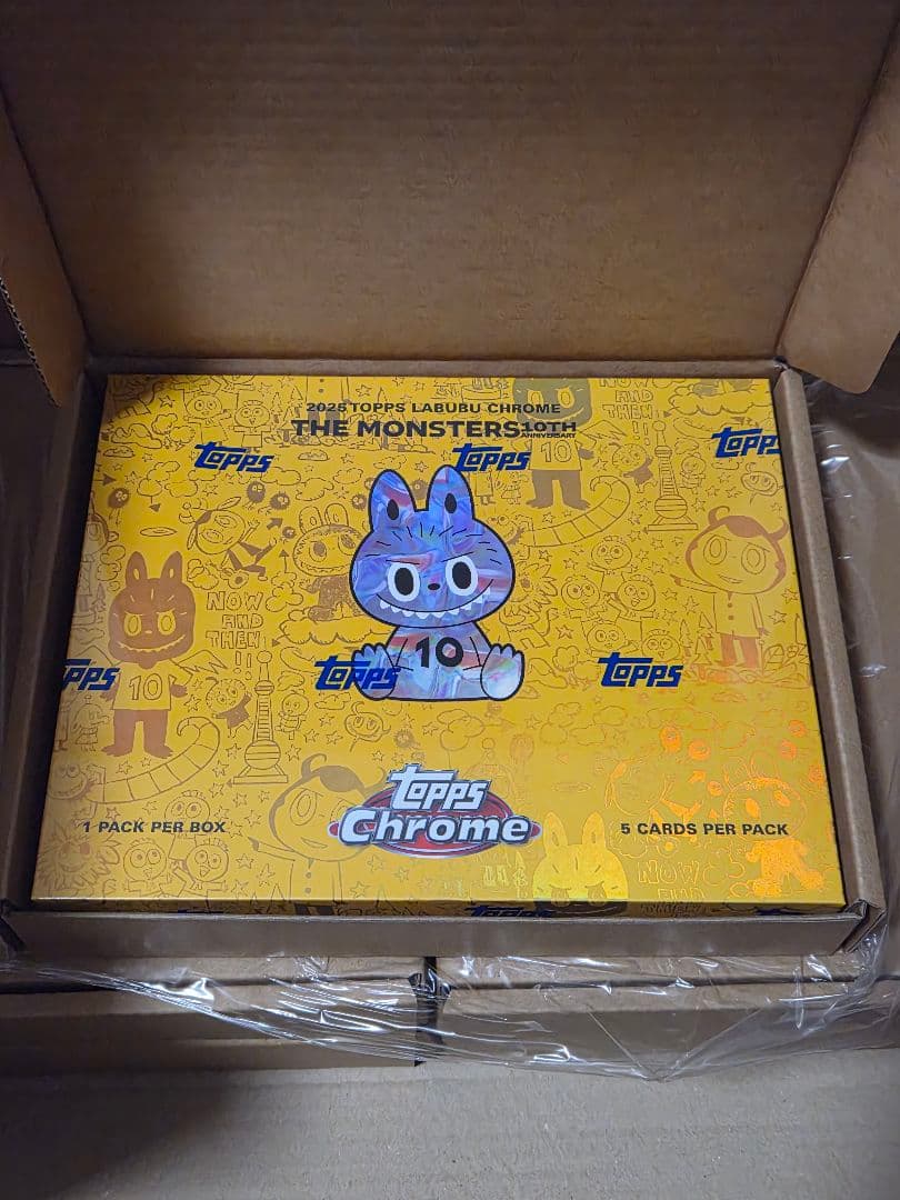 【最終値下げ】Topps Chrome 10周年記念ボックス 5BOXセット