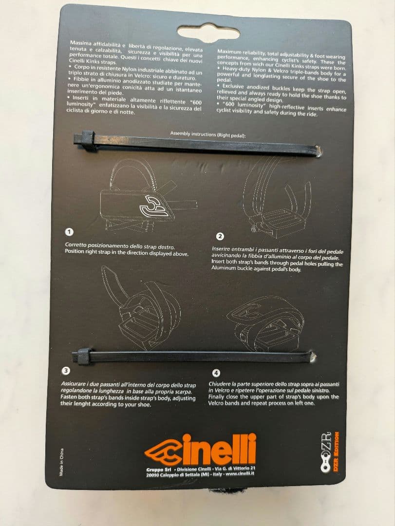 Cinelli Kinks フットストラップ　チネリ