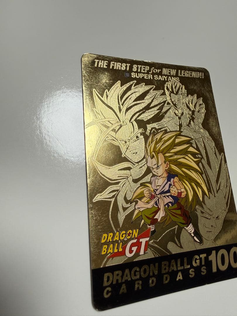 ドラゴンボールGT カードダス　100SUPER SAIYANS 127孫悟空
