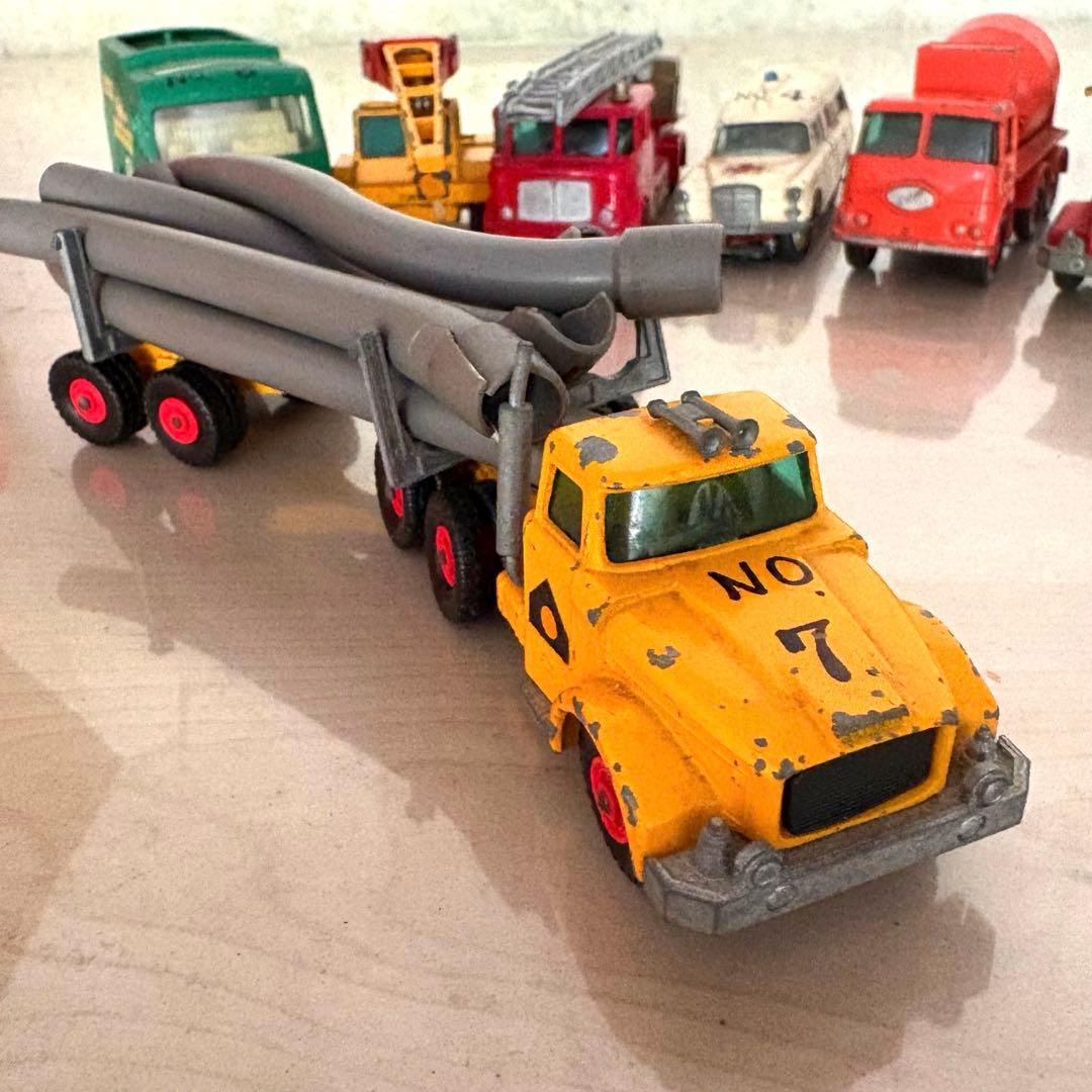 希少 マッチボックス キングサイズ ビンテージ ミニカー 7台＋2 セット