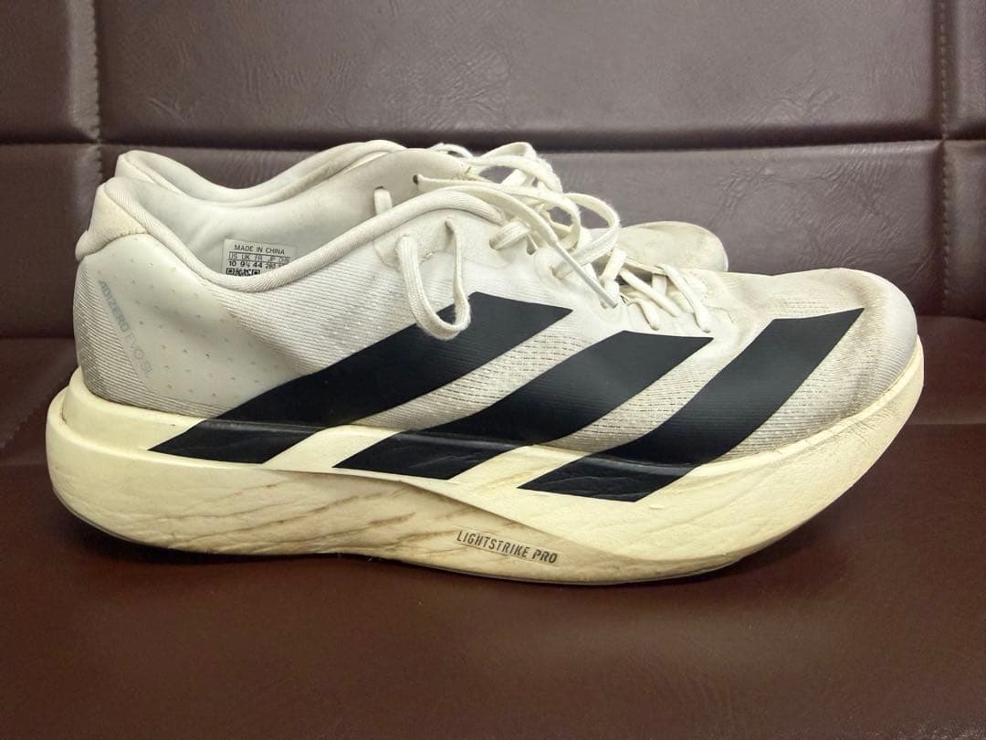 adizero Evo SL M ホワイト/ブラック　28.0cm