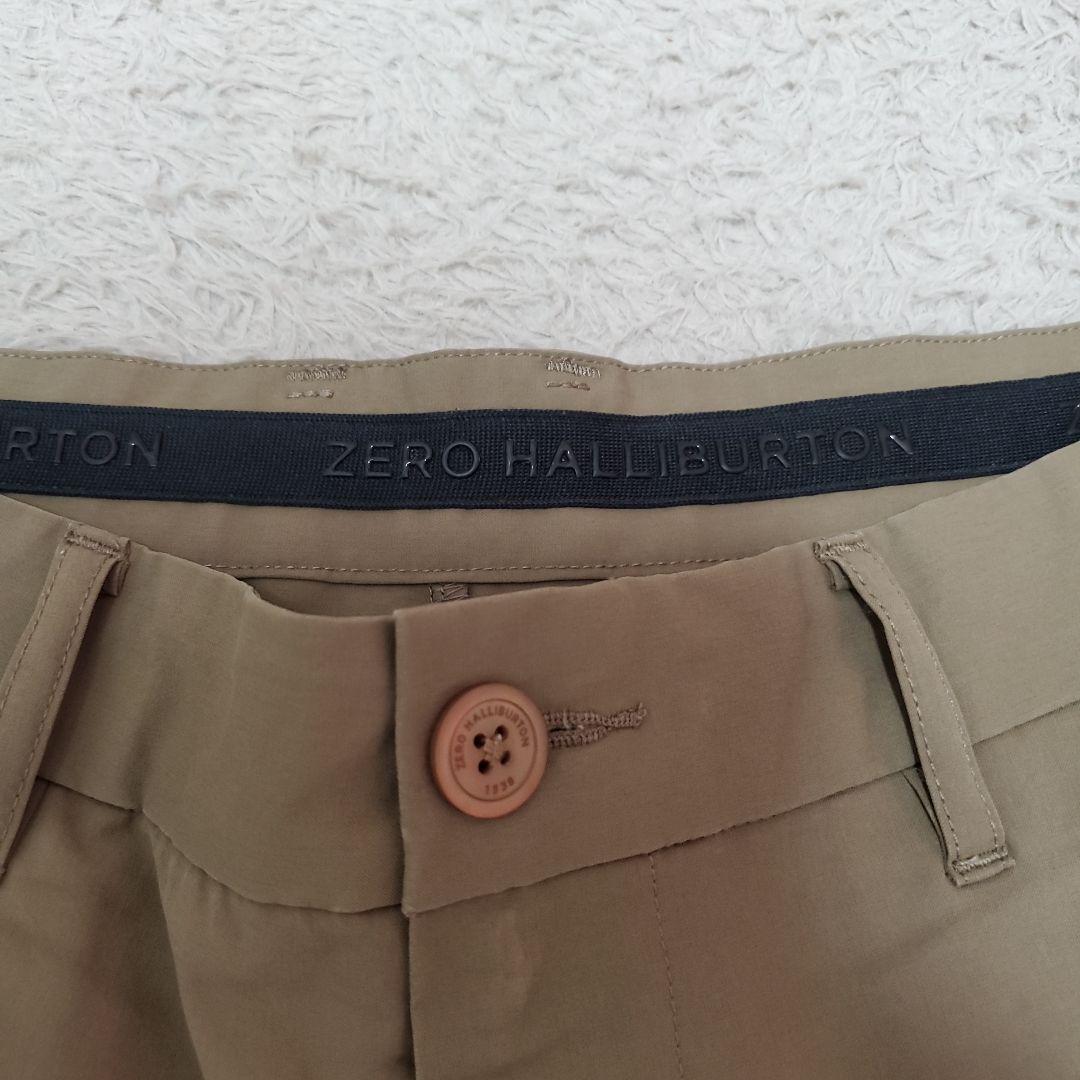 ZERO HALLIBURTON ホワイト ポロシャツ L&ハーフパンツセット