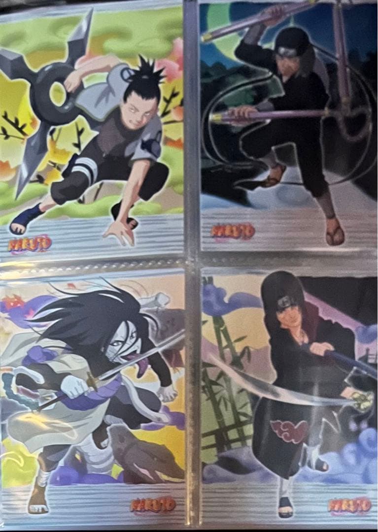 超貴重‼️NARUTO-ナルト- DVD初回特典のカード‼️全24枚‼️