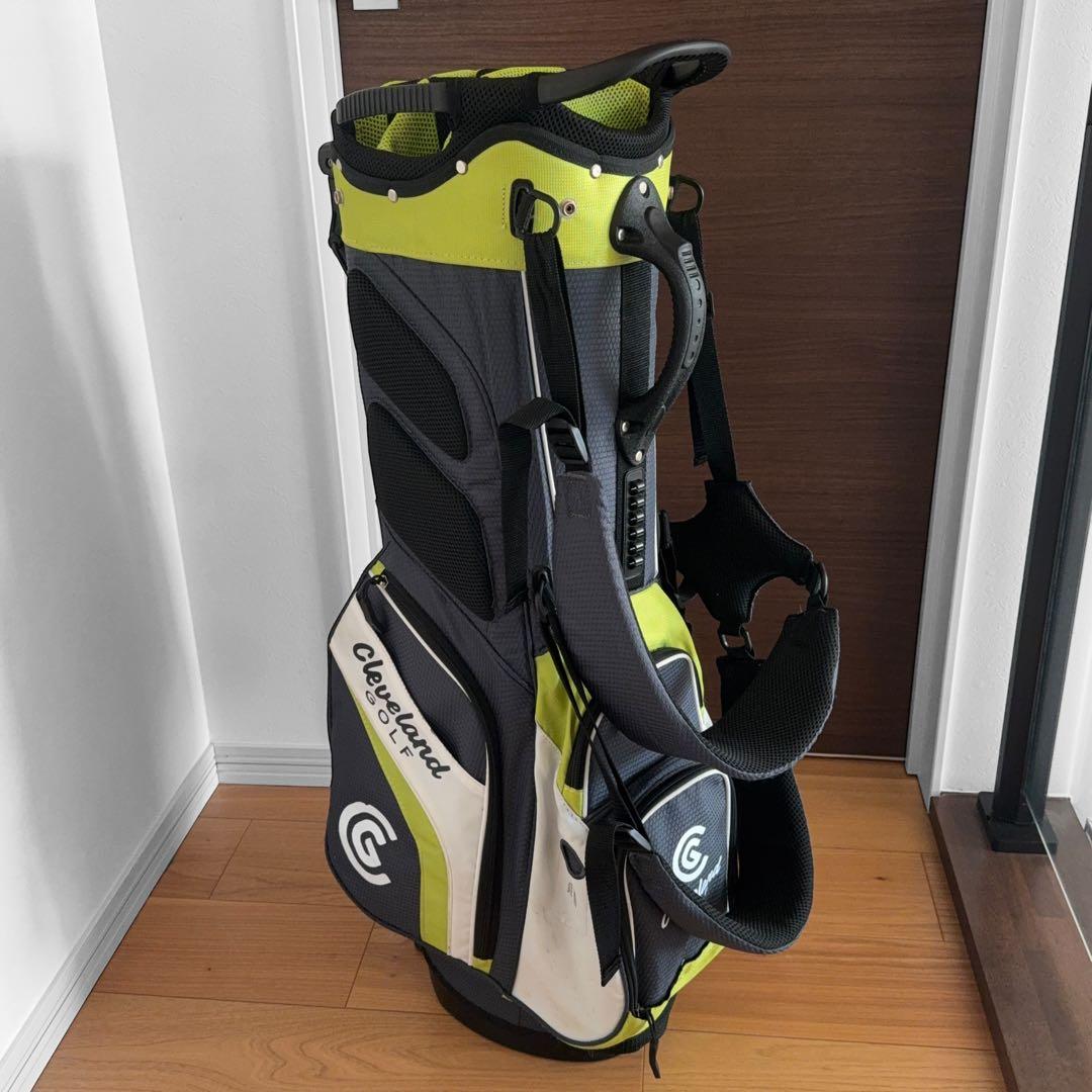 Cleveland Golf スタンド式キャディバッグ ブラック グリーン
