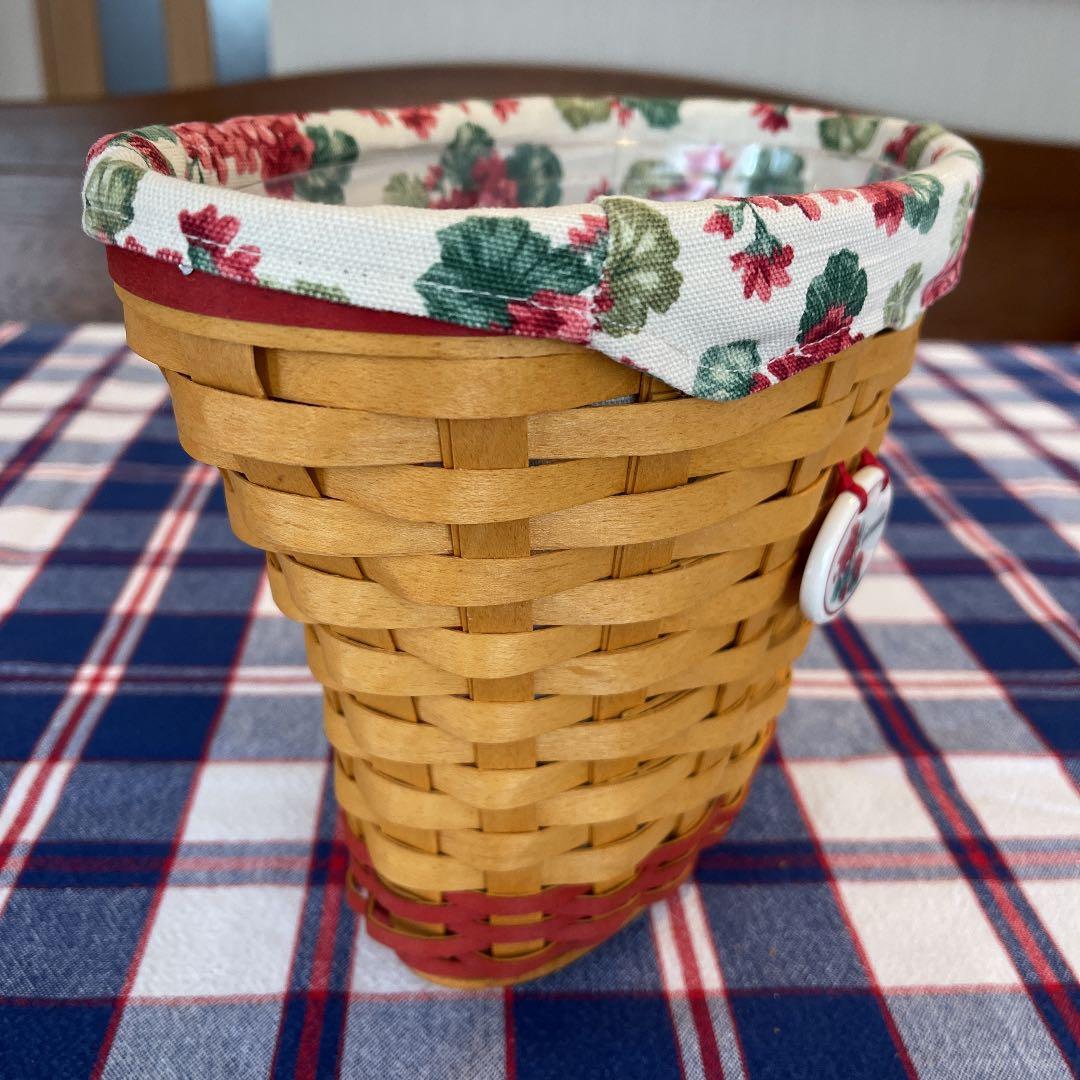 ロンガバーガーバスケット　longabergerかご　アンティーク 小物入れ