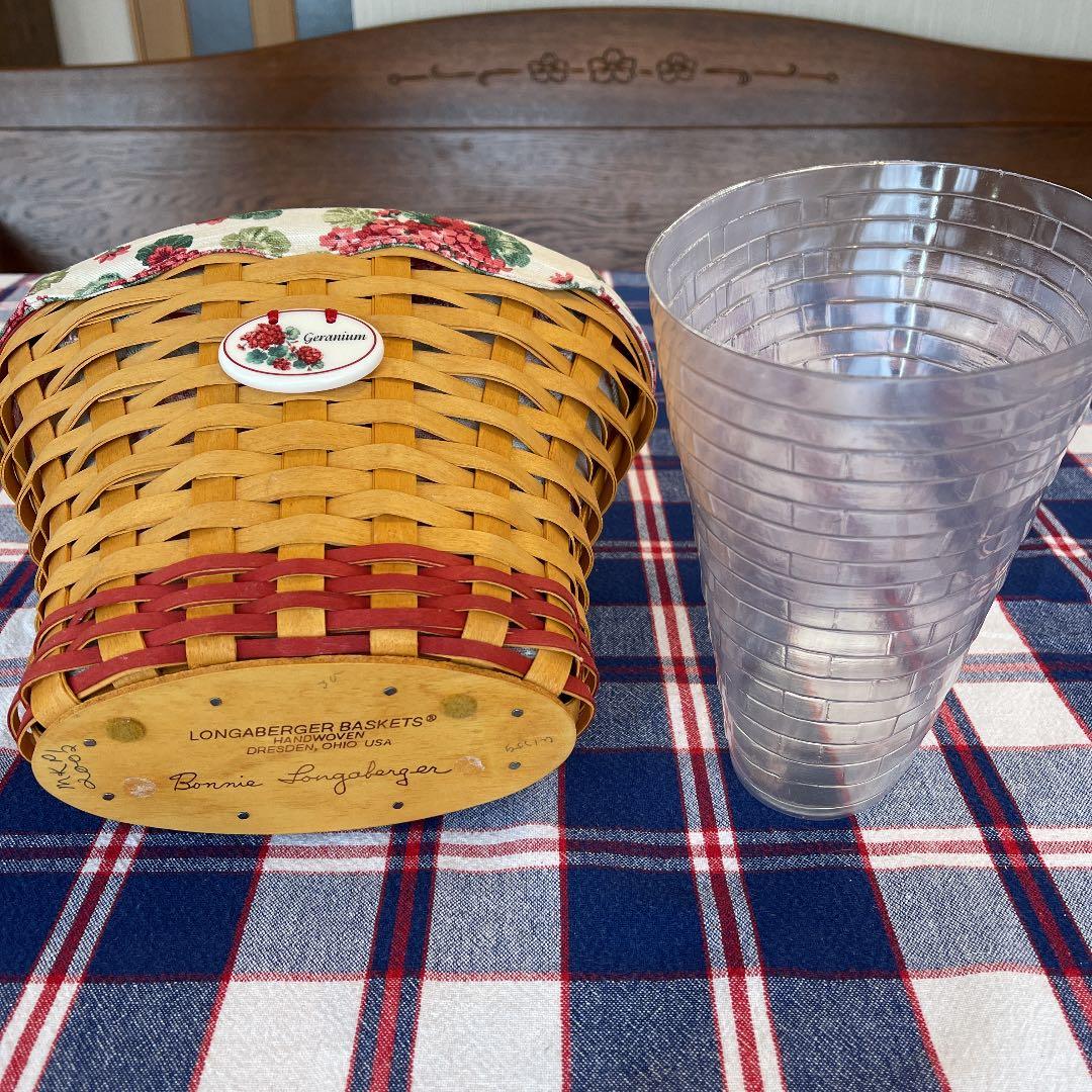 ロンガバーガーバスケット　longabergerかご　アンティーク 小物入れ