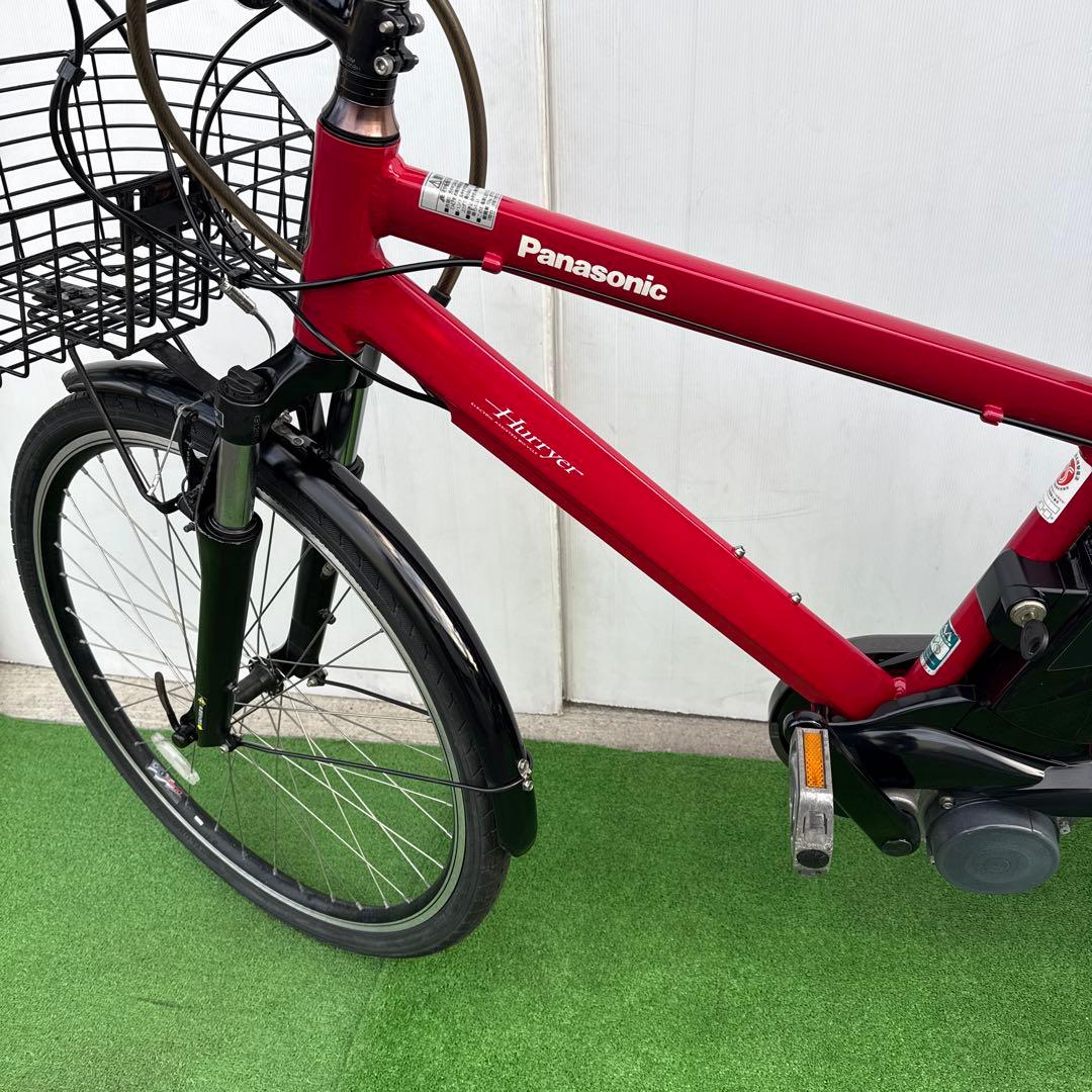 Panasonicパナソニック電動アシスト自転車26インチ スポーツ型 レッド