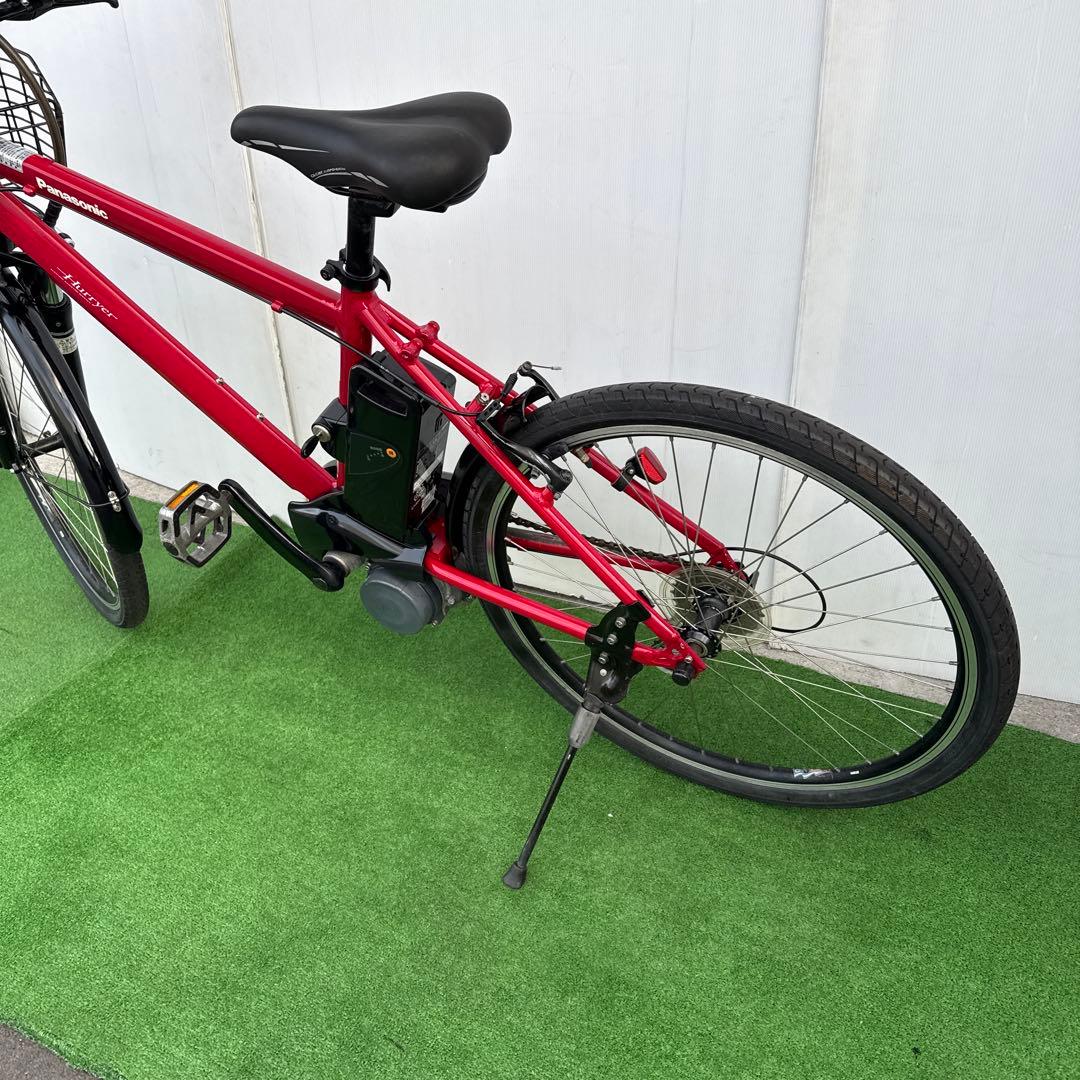 Panasonicパナソニック電動アシスト自転車26インチ スポーツ型 レッド