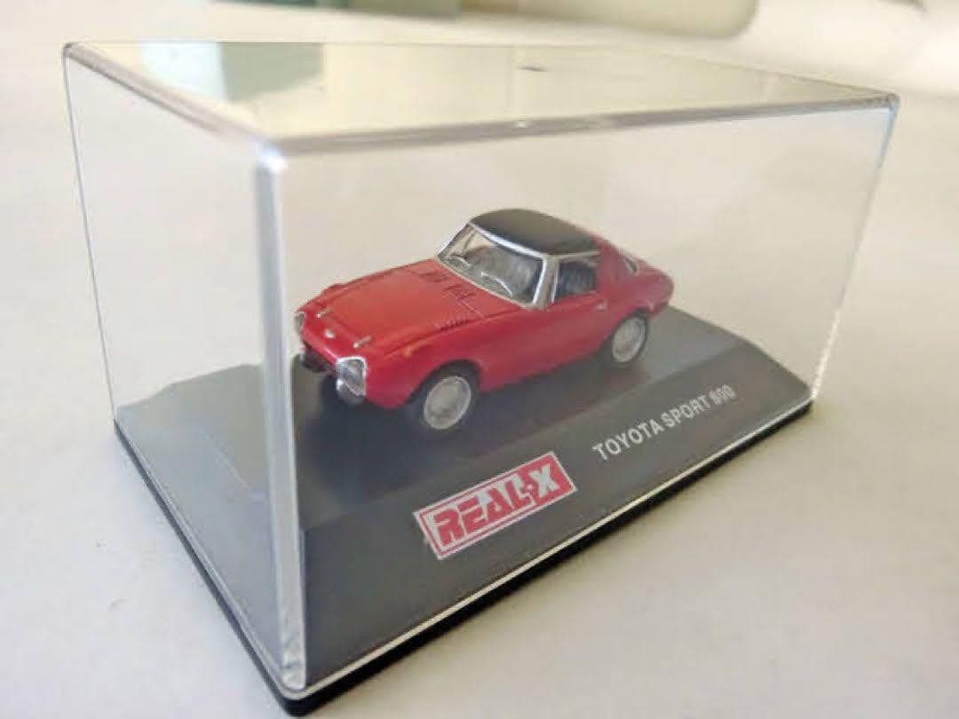 TOYOTA トヨタSPORT800 ミニカー ケース付き