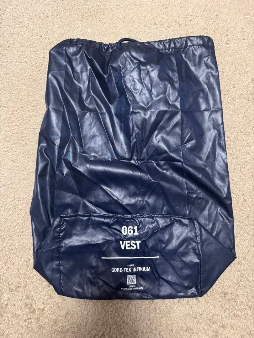 DAIWA LIFESTYLE / GORE-TEX VEST Lサイズ