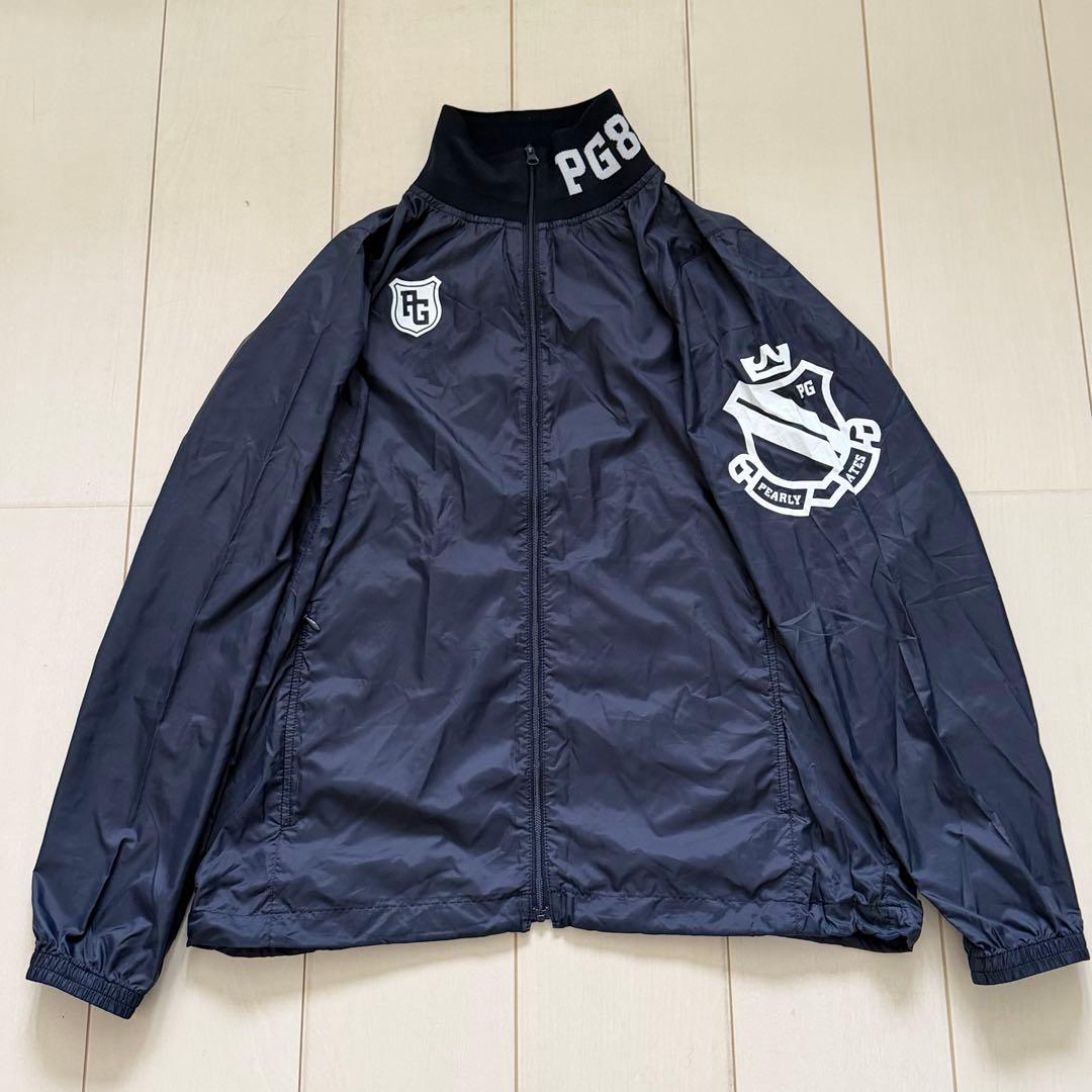 【PEARLY GATES】サイズ3紺フルジップジャケットパーリーゲイツ上着