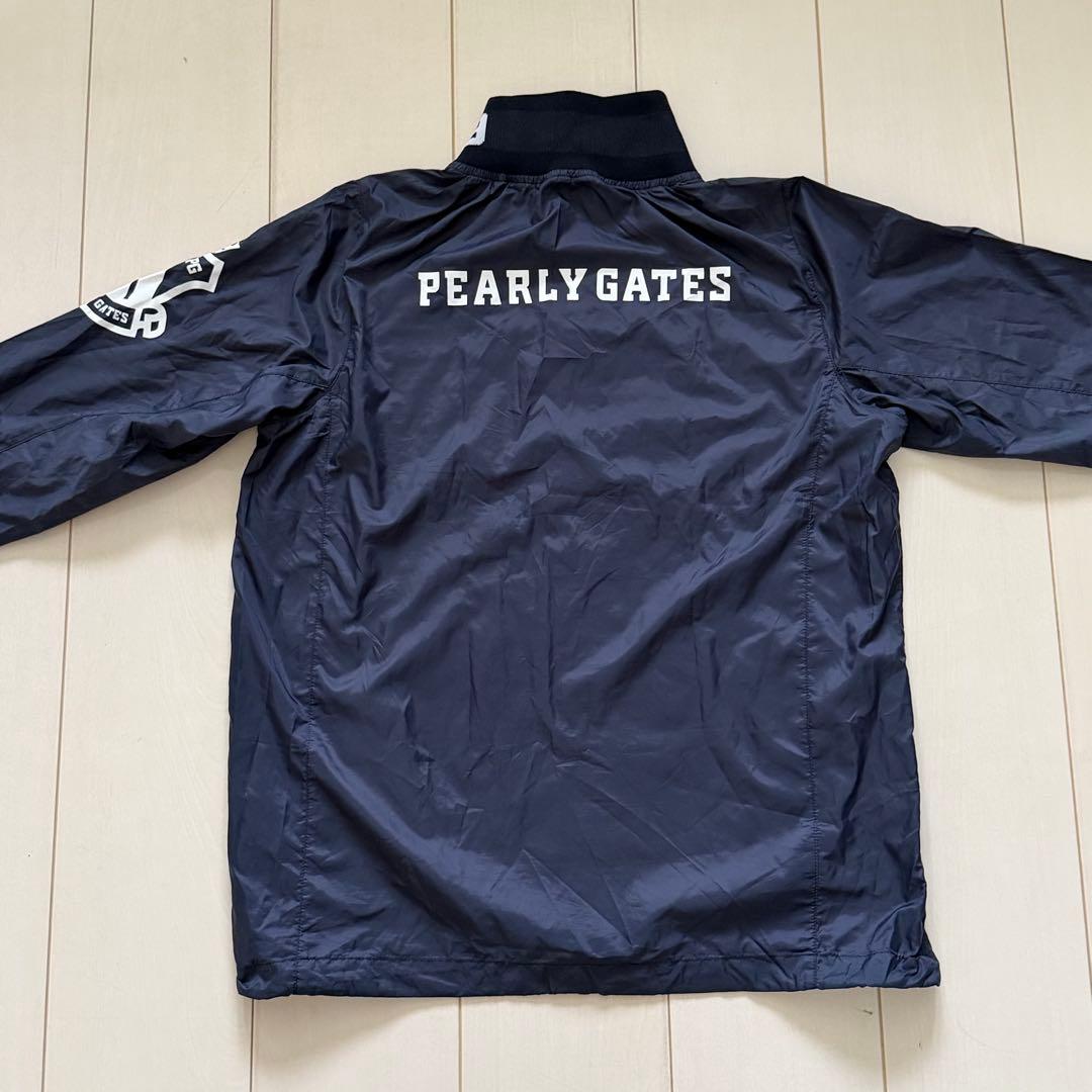 【PEARLY GATES】サイズ3紺フルジップジャケットパーリーゲイツ上着