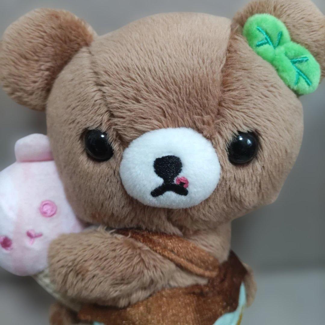 チャイロイコグマ　ハッピーアイスクリーム　ぬいぐるみ