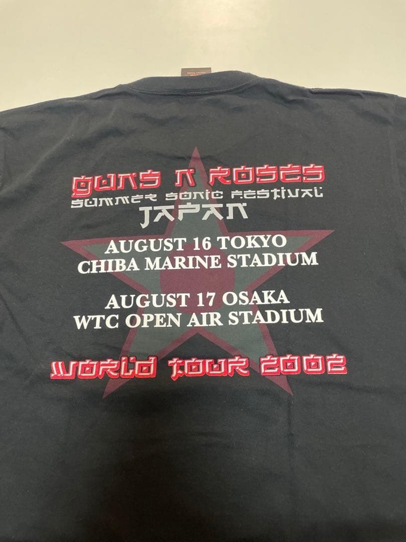 希少XLヴィンテージ　GUNS N' ROSES ガンズアンドローゼズ Tシャツ