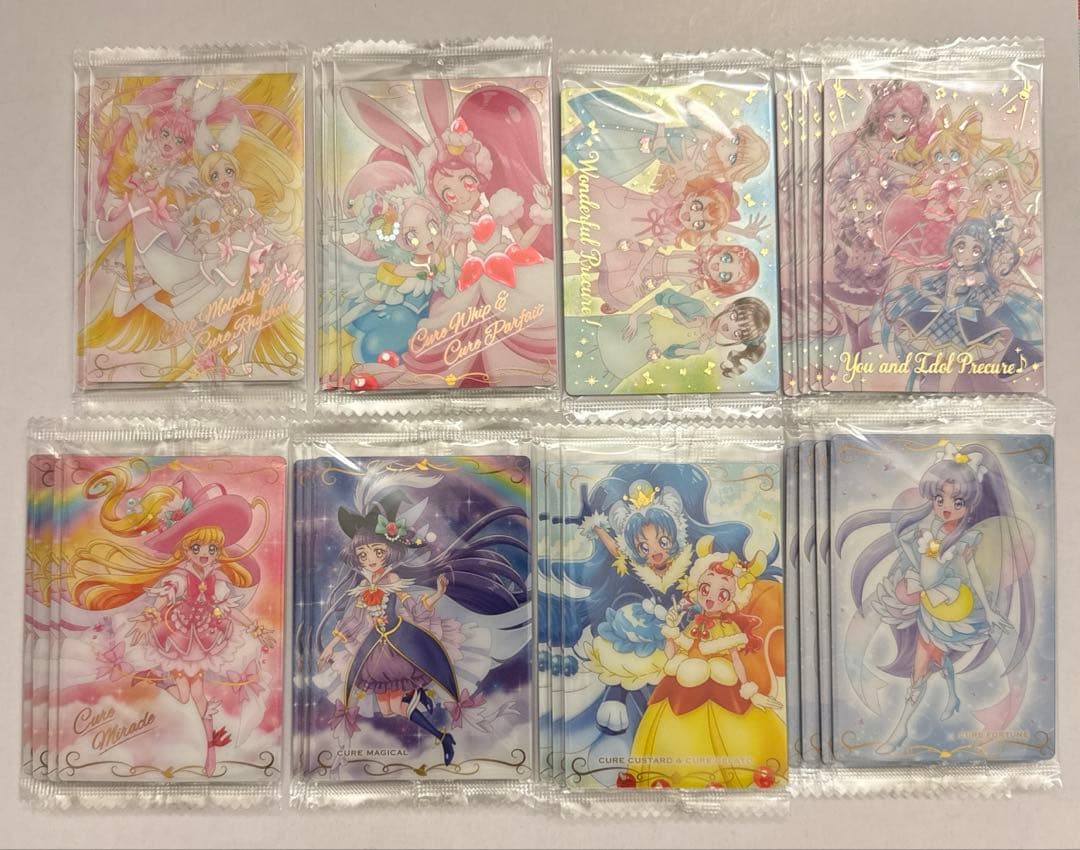 【WS9】プリキュア ウエハースカード 100枚 未開封 まとめ売り