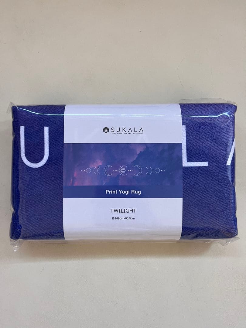 新品　【SUKALA】プリントヨギラグ　トワイライト　定価:8,800円