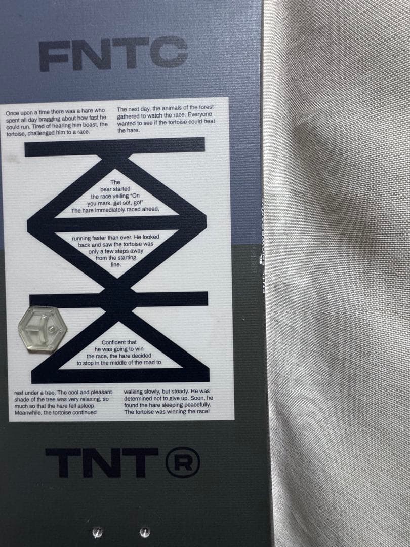 FNTC スノーボード板メンズ TNT R GY/GR GY/GR 153