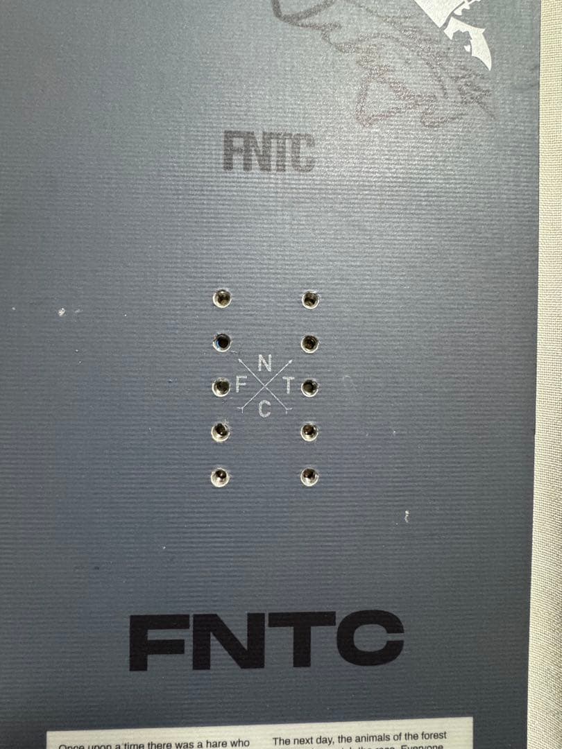 FNTC スノーボード板メンズ TNT R GY/GR GY/GR 153