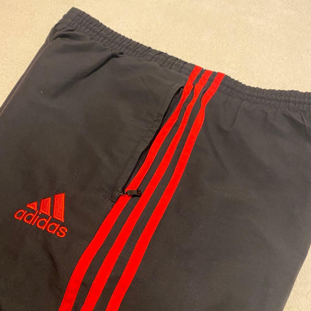 【菅田将暉着用】美品ACミラン　bwin adidas トラックパンツ　Ｍサイズ