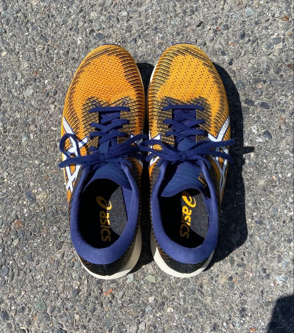ASICS Magic Speed 26cmランニングシューズ オレンジ