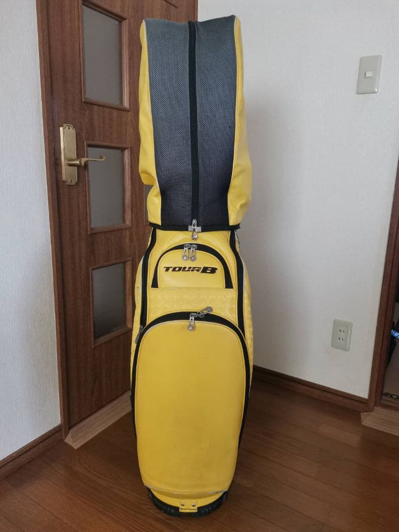 ブリジストン　TOUR B キャディバッグ 9.5型　イエロー/ブラック