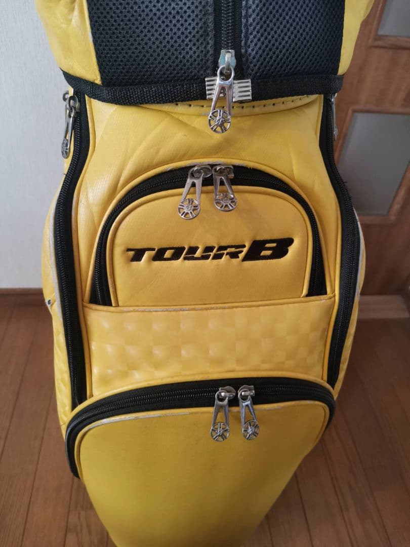 ブリジストン　TOUR B キャディバッグ 9.5型　イエロー/ブラック