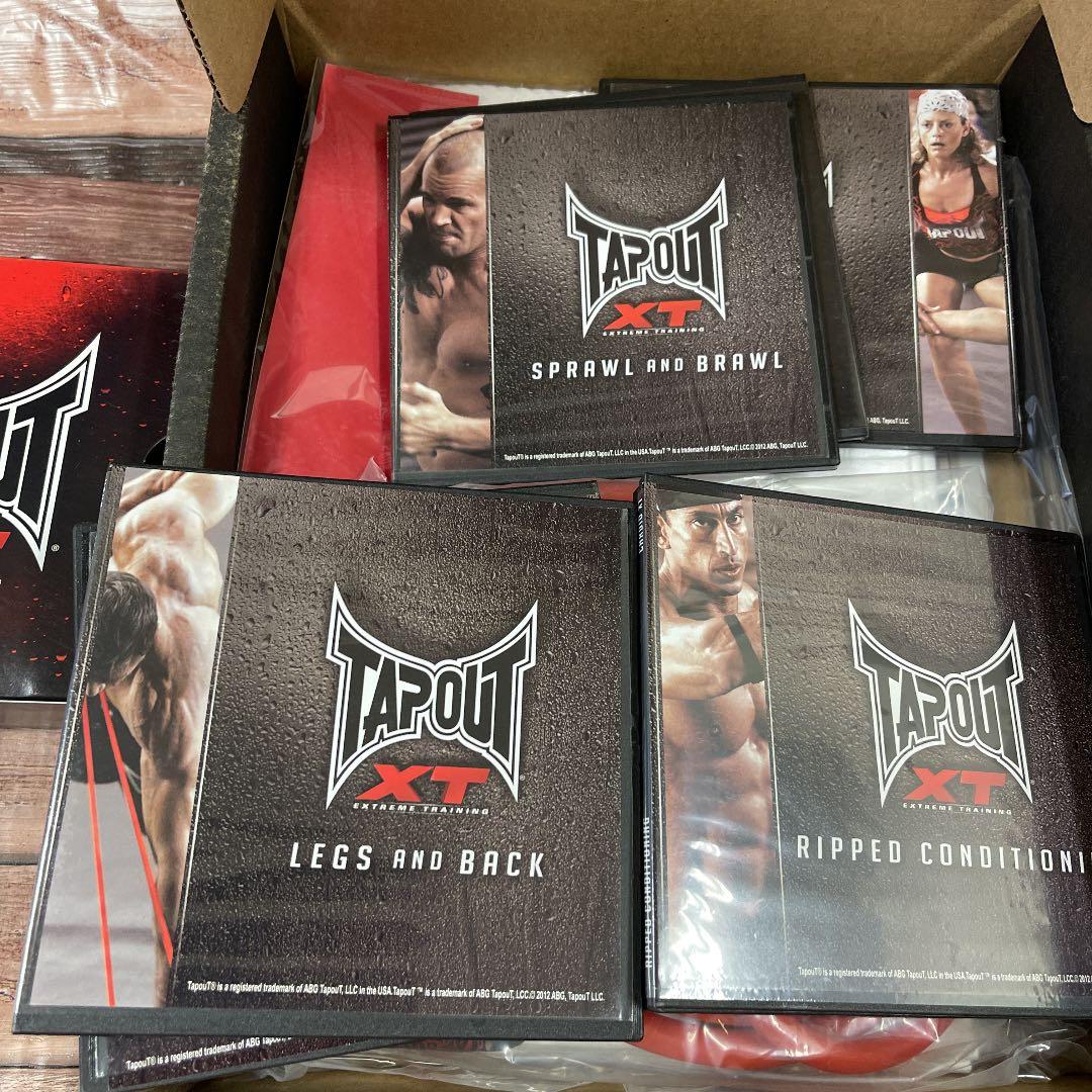 Tapout Xt Tv Specialレッグバンド１+　DVD12枚のセット