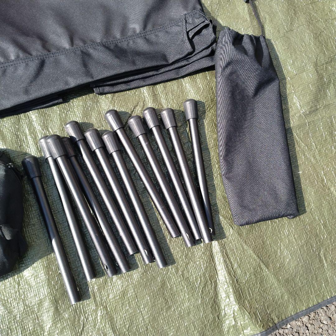 VENTLAX 2WAY ADJUSTABLE COT ブラック