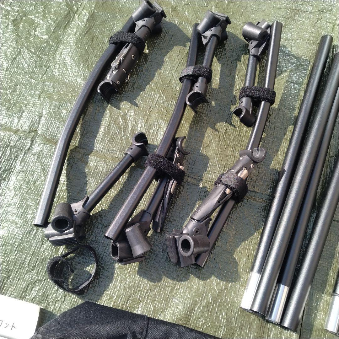 VENTLAX 2WAY ADJUSTABLE COT ブラック