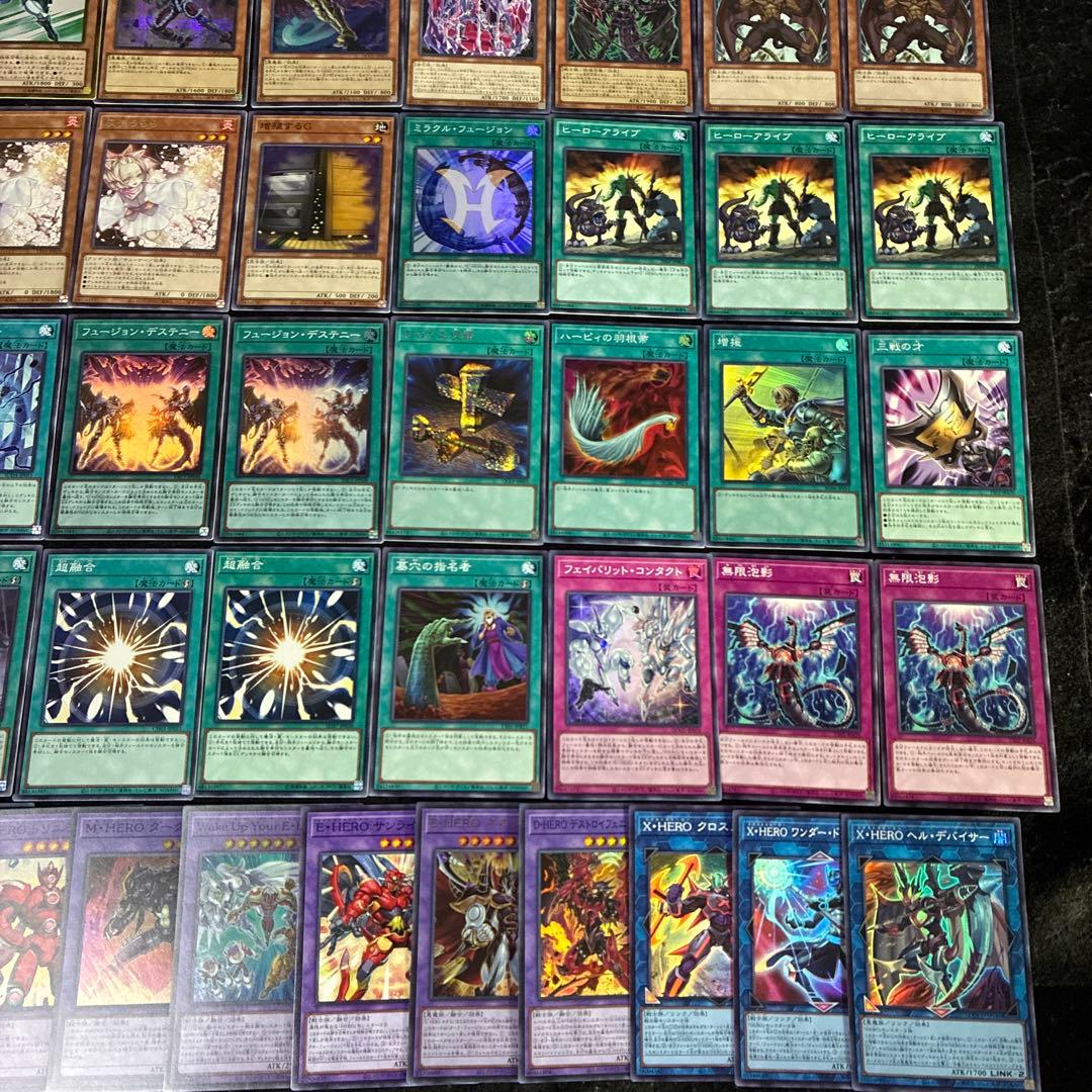【即日発送】 遊戯王 «HERO(新規有)» 構築済みデッキ 100枚 日版