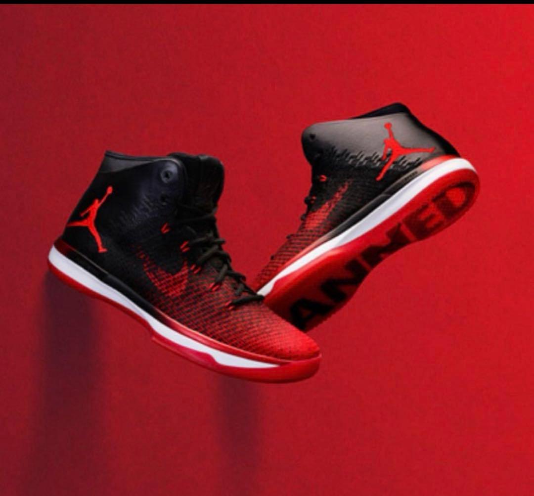 シューズ(男性用) NIKE AIR JORDAN XXXI \"BANNED\" 31 28cm