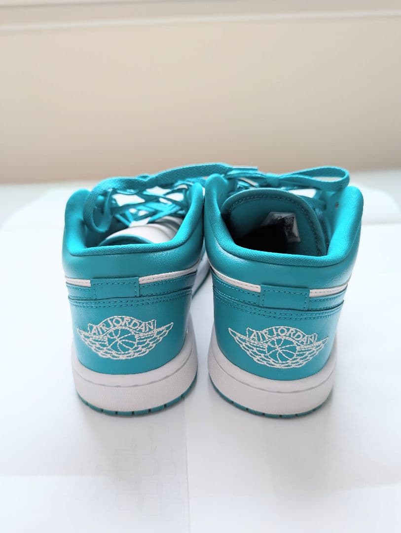 NIKE ジョーダン1 ロー 25.5cm ターコイズ