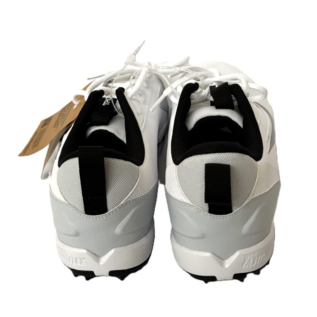 Nike フォース トラウト９キーストーンホワイト スパイク ２９cm