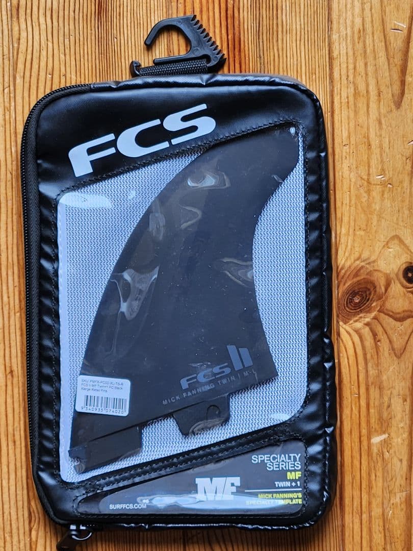＜新品・送料込み＞ FCSⅡ MF ミック ツイン+スタビフィン（黒）