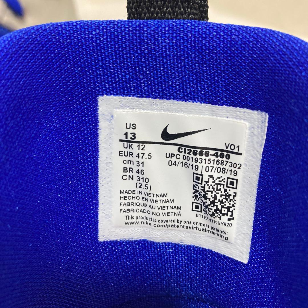 Nike ナイキ メンズ スニーカー【CI2666-400】青/オレンジ31cm