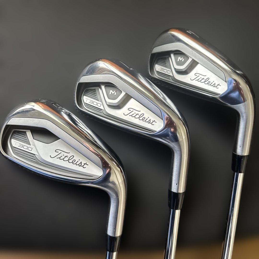 美品‼️Titleist タイトリスト T300アイアンセット ６本（#6〜AW）