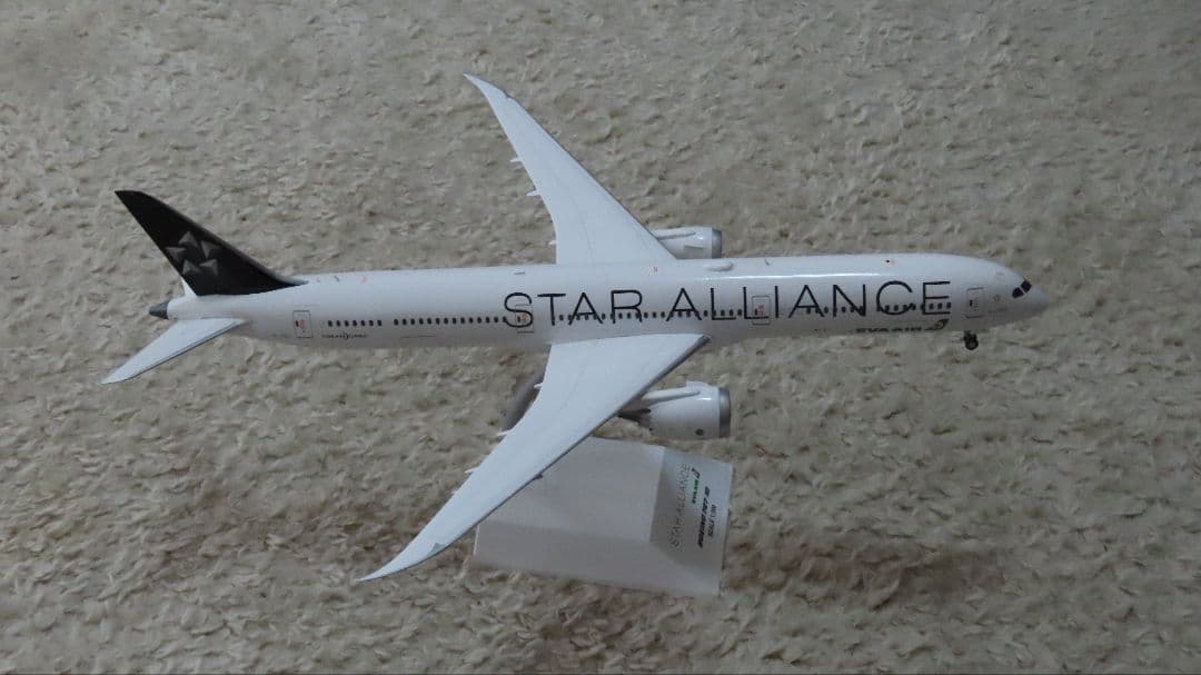 【新品非売品】EVAAIR 787-10 STAR ALLIANCE 1/200