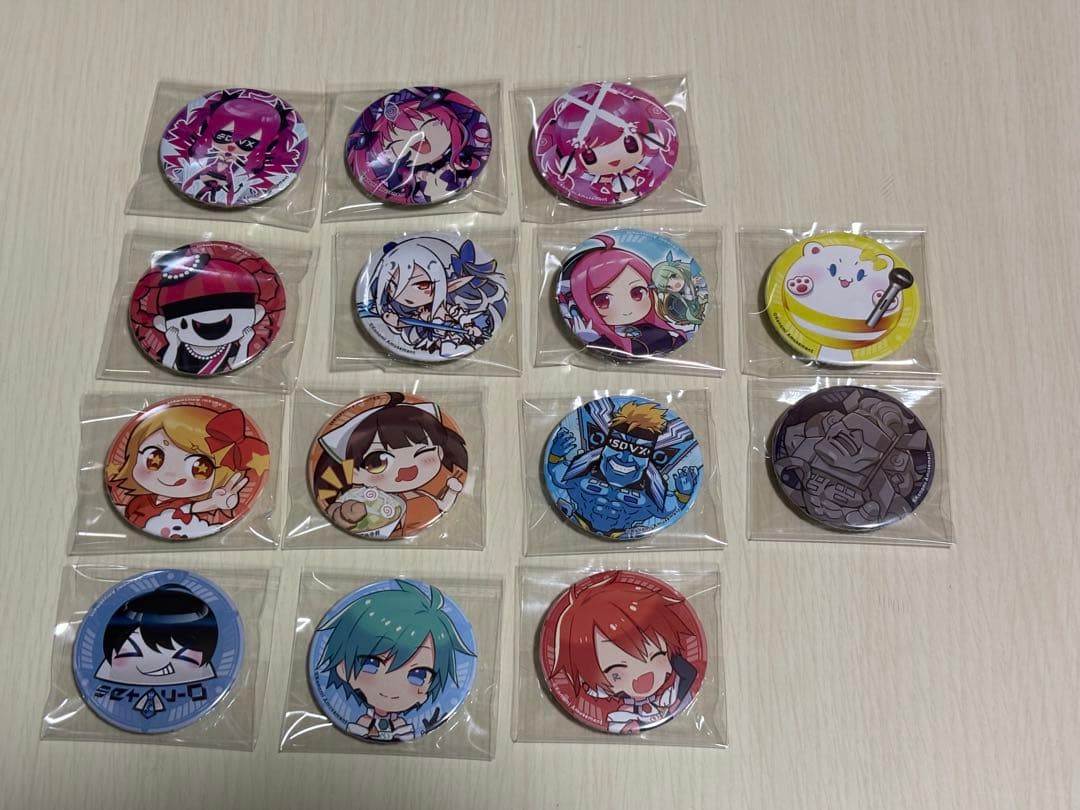 SDVX トレーディング缶バッジ　ボルテ学園　14種類セット 値下げ！新品！