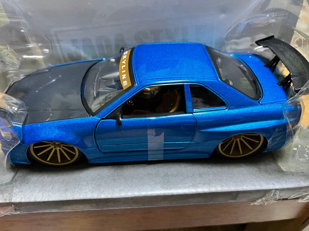 Nissan Skyline GT-R (BNR34) ミニカー
