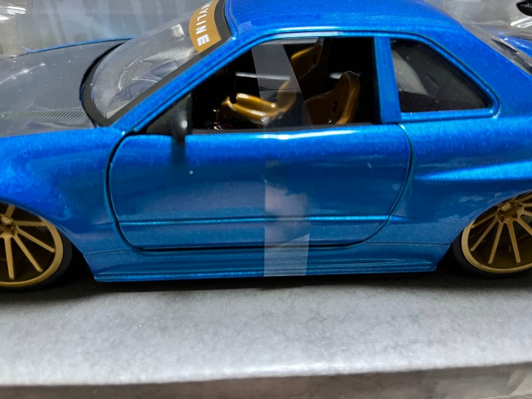 Nissan Skyline GT-R (BNR34) ミニカー